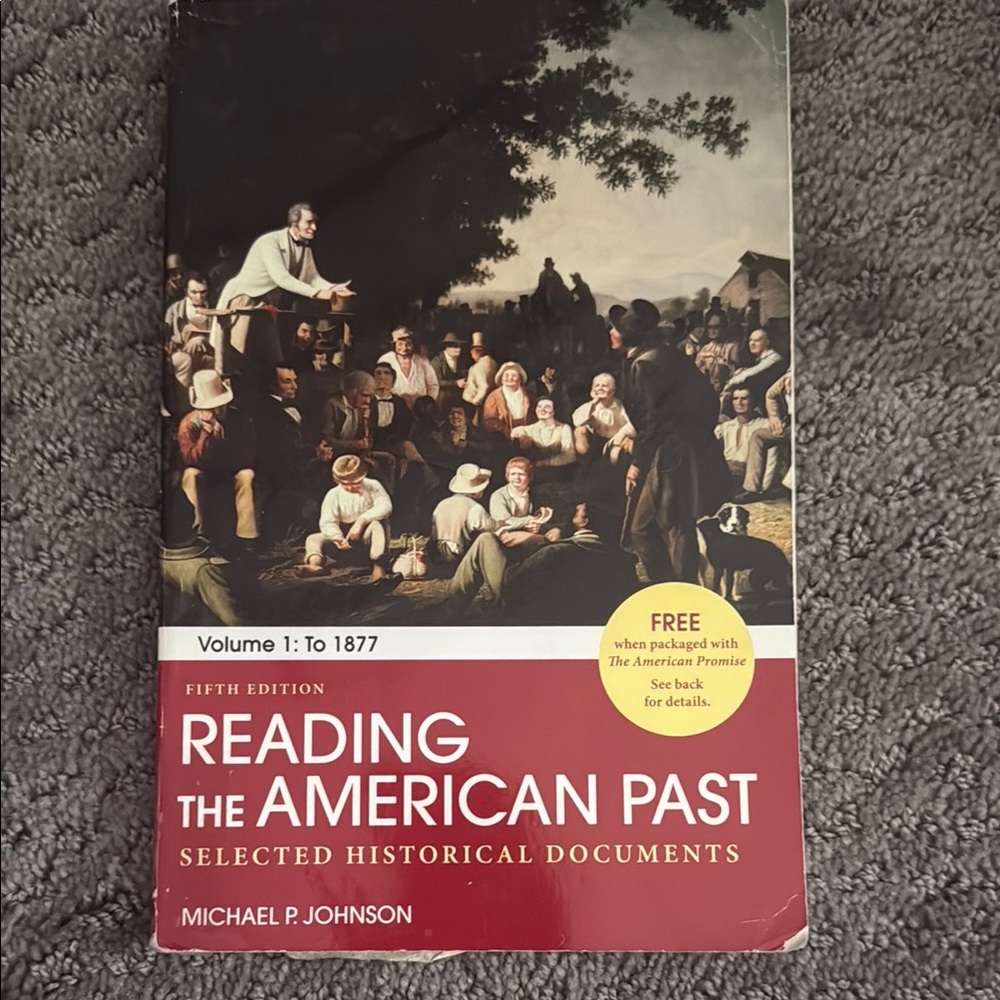 Reading the American Past Book